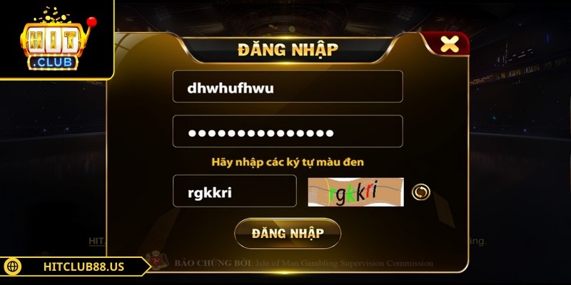 Đăng Nhập Hitclub Dễ Dàng Trải Nghiệm Trọn Vẹn Mỗi Ngày 3 Đảm bảo điền đúng thông tin