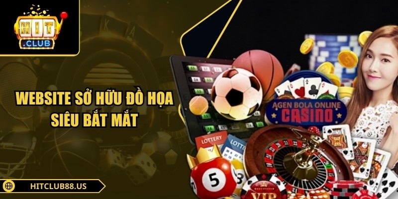 Website sở hữu đồ họa siêu bắt mắt